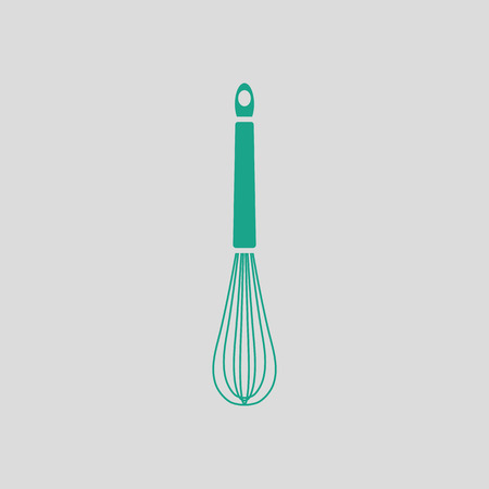 Kitchen corolla icon. Gray background with green. Vector illustration.のイラスト素材