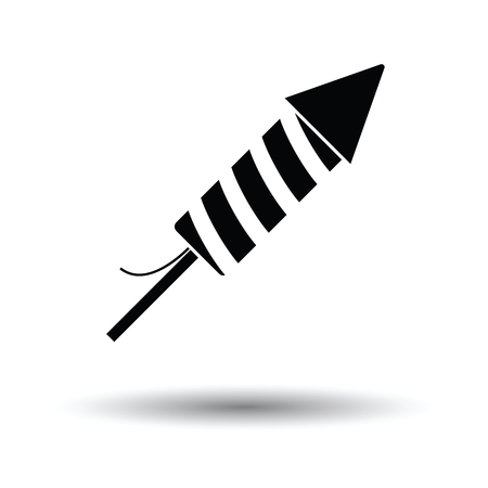 Party petard  icon. White background with shadow design. Vector illustration.のイラスト素材