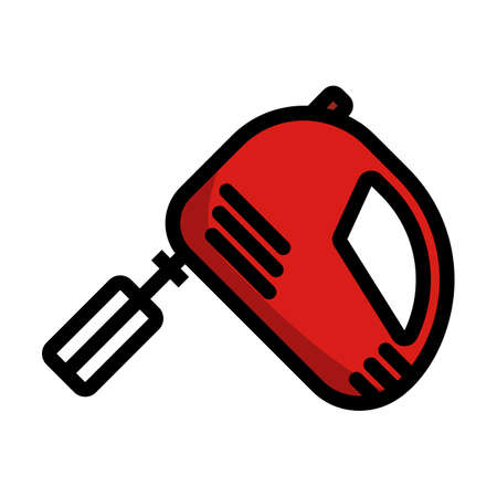 Kitchen Hand Mixer Icon.のイラスト素材