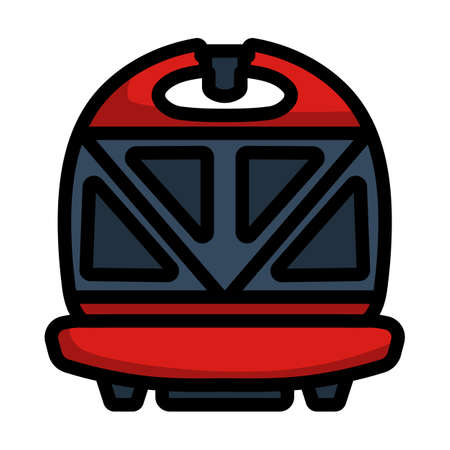 Kitchen Sandwich Maker Icon.のイラスト素材