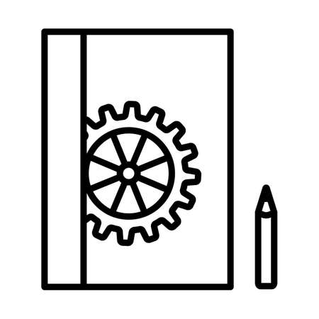 Product Development Icon. Bold outline design with editable stroke width. vector illustration.のイラスト素材