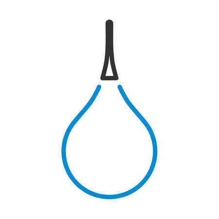 Enema icon. Editable Bold Outline With Color Fill Design. vector illustration.のイラスト素材