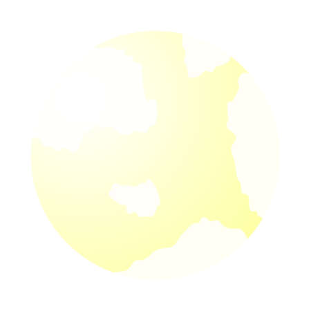 Happy Halloween theme moon element. vector illustration.のイラスト素材