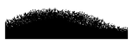 Christmas (New Year) element of snowflakes border. vector illustration.のイラスト素材