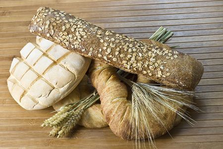 Still life about bread.の写真素材