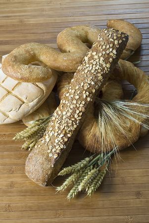 Still life about bread.