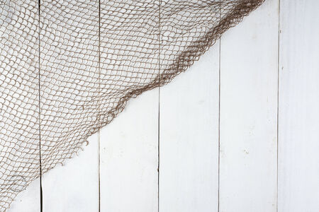 Summer holidays white background with a space for advertising and maritime themeの写真素材