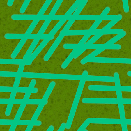 Randomly crossing lines making pattern. Apple green, avocado colorsの写真素材