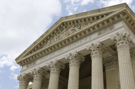 old courthouse of Nï¿½mes in France