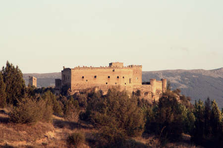 Medieval castle of Pedraza, Segovia, Spain.のeditorial素材