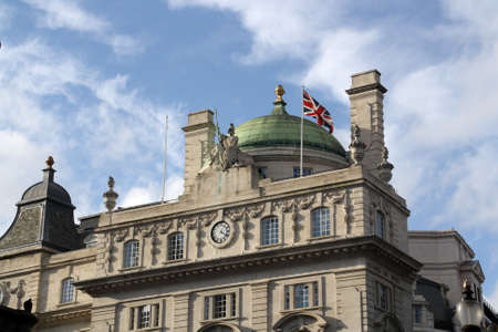 London / United Kingdom. 10/19/2013. Alliance Life Office in Piccadilly Circus.のeditorial素材
