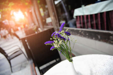 flower vaseの写真素材