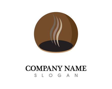 Coffee cup Logo Templateのイラスト素材