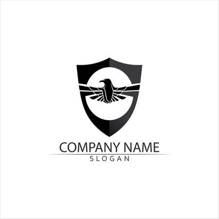 Black wing   symbol for a professional designerのイラスト素材