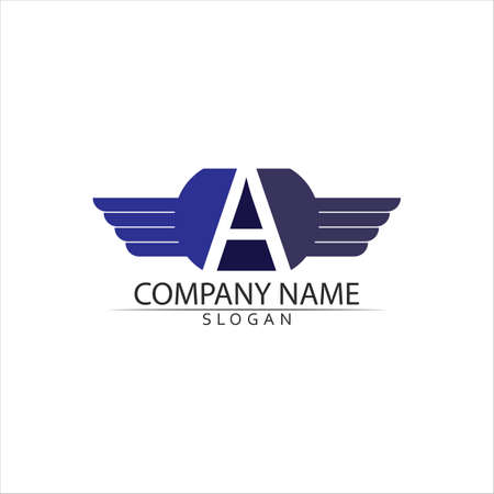 Falcon Logo Template vector illustration designのイラスト素材