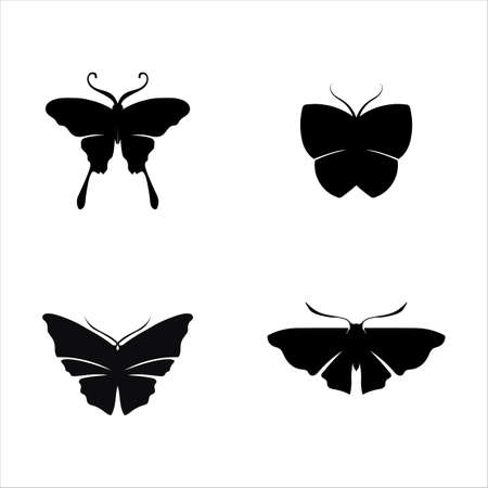 Beauty Butterfly Vector icon designのイラスト素材