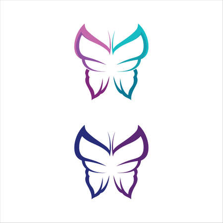 Beauty Butterfly Vector icon designのイラスト素材
