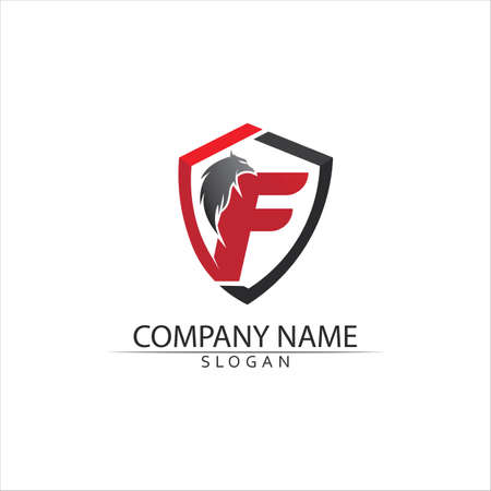 Falcon Template vector illustration designのイラスト素材