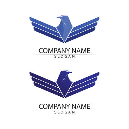 Falcon   Template vector illustration designのイラスト素材