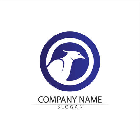 Black wing   symbol for a professional designerのイラスト素材