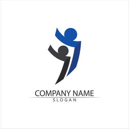 People Icon work group Vector illustration designのイラスト素材