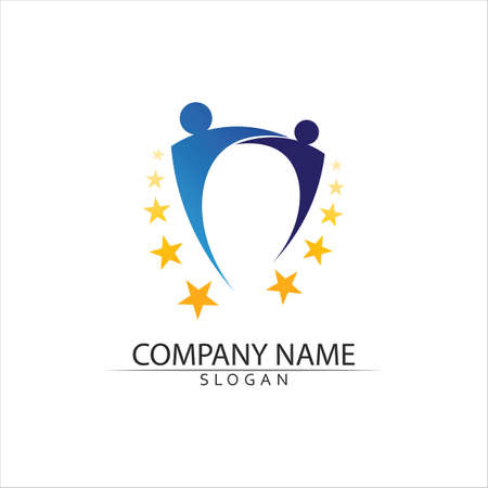 People Icon work group Vector illustration designのイラスト素材