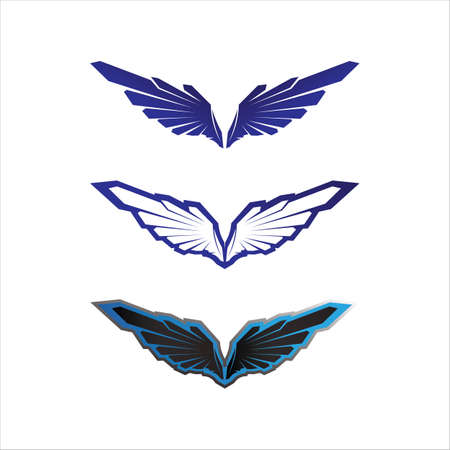 Falcon Logo Template vector illustration designのイラスト素材