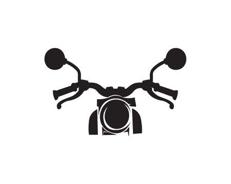 Rider vector and classic motor Bikersのイラスト素材