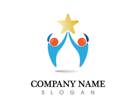 people care success health life   template iconsのイラスト素材