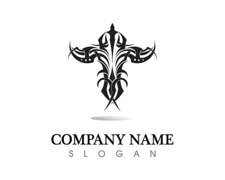 tribal ethnic tatto icon vector illustration designのイラスト素材