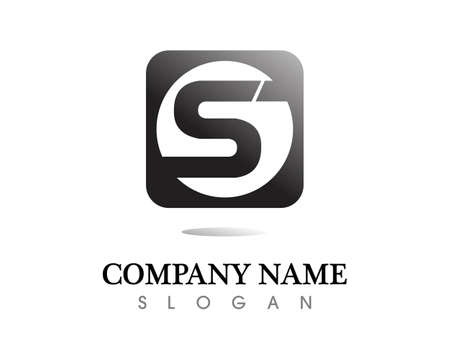Business corporate letter P   design vectorのイラスト素材