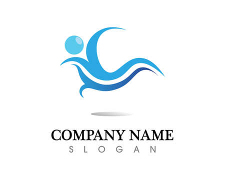 water drop   Template vector illustration designのイラスト素材