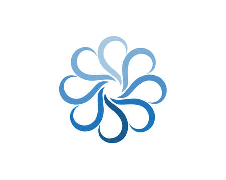 water drop   Template vector illustration designのイラスト素材