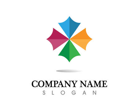 Real estate and home buildings icons templateのイラスト素材