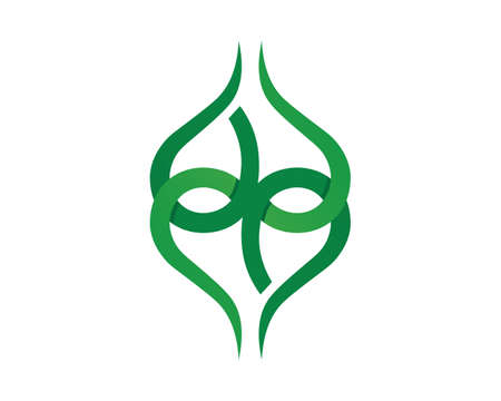 infinity and symbol template icons appのイラスト素材