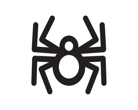 Spider vector and insect animalのイラスト素材