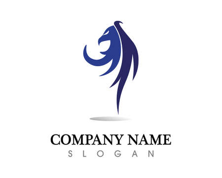 Falcon Wing Template vector icon designのイラスト素材