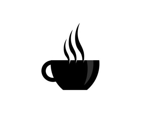 Coffee cup Logo Template vector icon designのイラスト素材