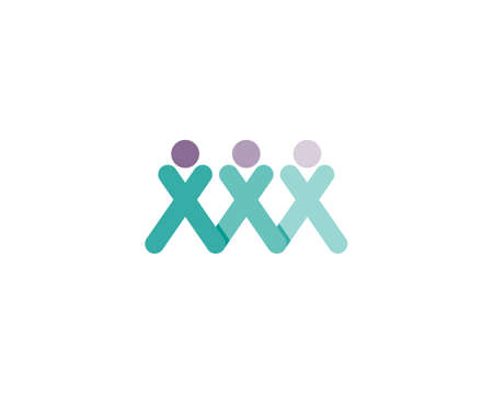 people care success health life logo template icons