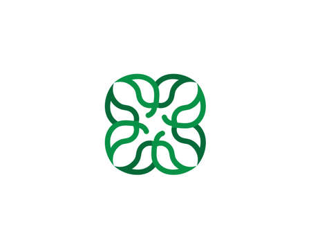 Hospital logo and symbols template icons appのイラスト素材