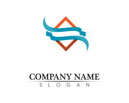 Water nature logo and symbols template icons appのイラスト素材