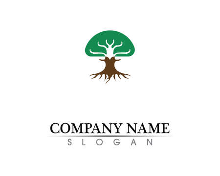 Tree leaf vector design, eco-friendly concept.のイラスト素材