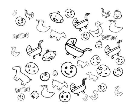 Vector Sign a mother adoption community and people care and coupleのイラスト素材