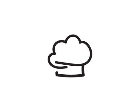 chef logo classical cook catering vector designの写真素材