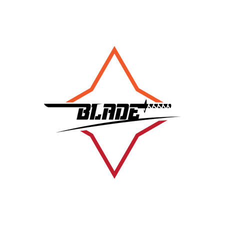 Cross swords icon flat. Simple vector symbol and bonus iconのイラスト素材