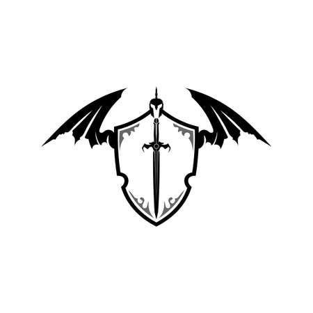 Cross swords icon flat. Simple vector symbol and bonus iconのイラスト素材