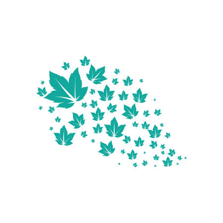 Tree leaf vector logo design, eco-friendly concept.のイラスト素材