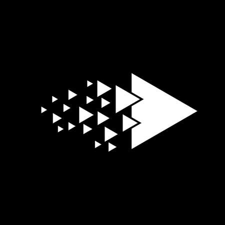 Arrows vector illustration icon Logo Template designのイラスト素材