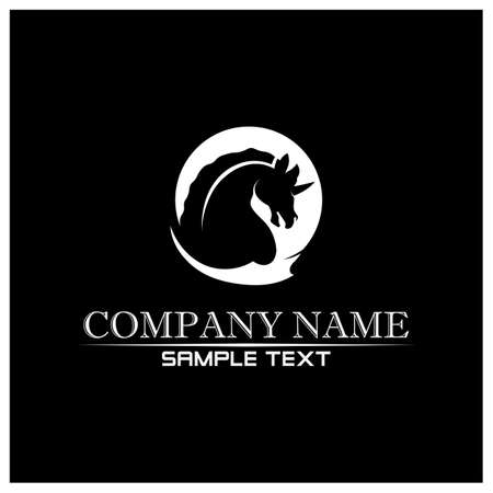 Pegasus Vector Logo Template vector illustrationのイラスト素材