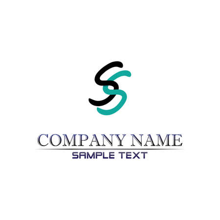 Business corporate letter S logo design vectorのイラスト素材